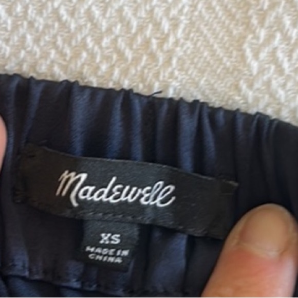 Madewell// satin pants, size XS - Picture 4 of 5